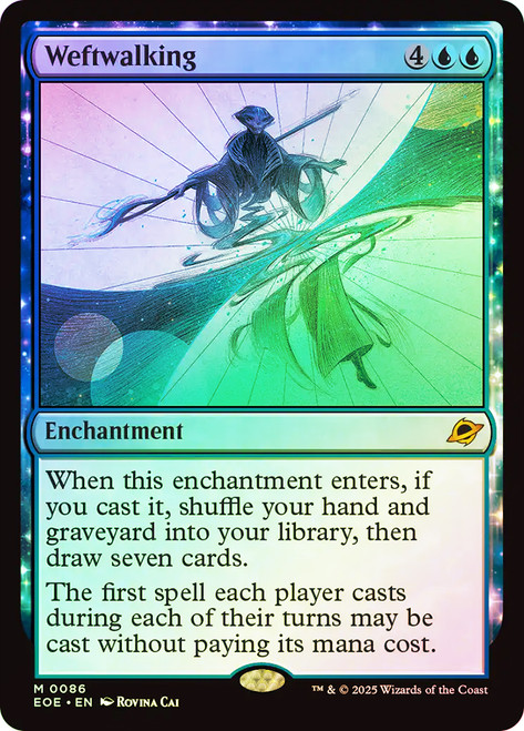 Weftwalking\nEdge of Eternities\nSingle\nMagic The Gathering