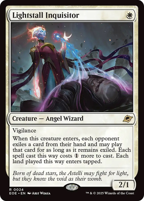 Lightstall Inquisitor\nEdge of Eternities\nSingle\nMagic The Gathering