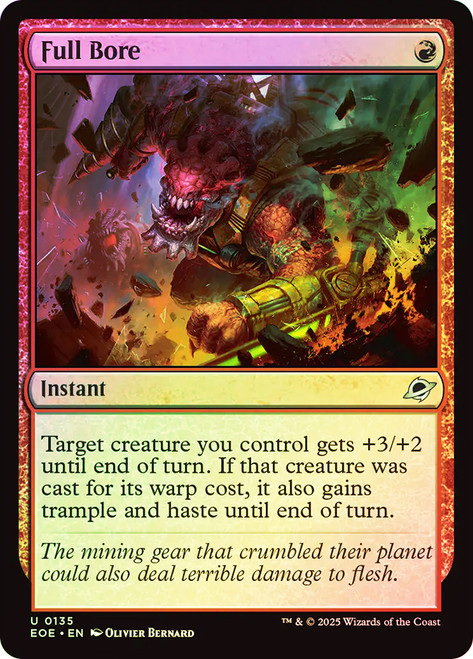 Full Bore\nEdge of Eternities\nSingle\nMagic The Gathering