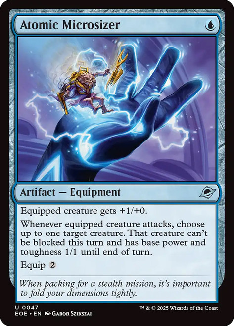 Atomic Microsizer\nEdge of Eternities\nSingle\nMagic The Gathering