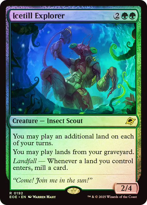 Icetill Explorer\nEdge of Eternities\nSingle\nMagic The Gathering