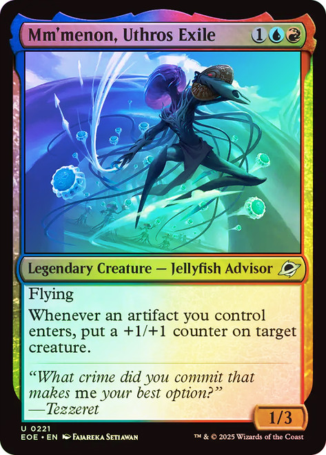 Mm'menon, Uthros Exile\nEdge of Eternities\nSingle\nMagic The Gathering