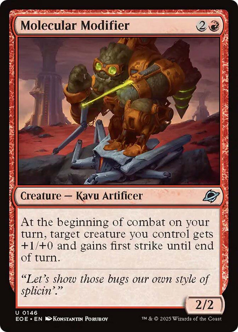 Molecular Modifier\nEdge of Eternities\nSingle\nMagic The Gathering