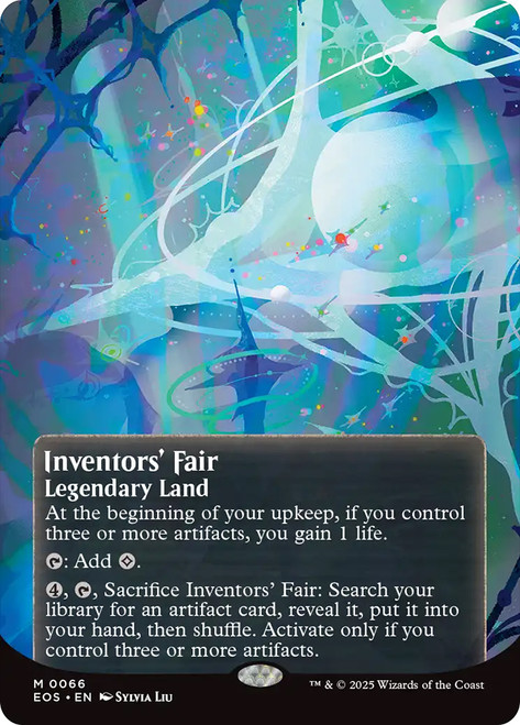 Inventors' Fair (#066) (Borderless)\nStellar Sights\nSingle\nMagic The Gathering