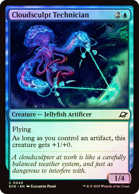 Cloudsculpt Technician\nEdge of Eternities\nSingle\nMagic The Gathering