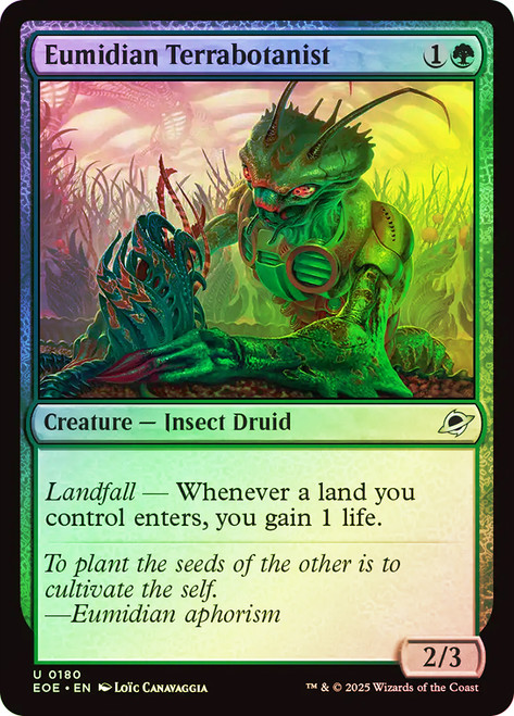 Eumidian Terrabotanist\nEdge of Eternities\nSingle\nMagic The Gathering