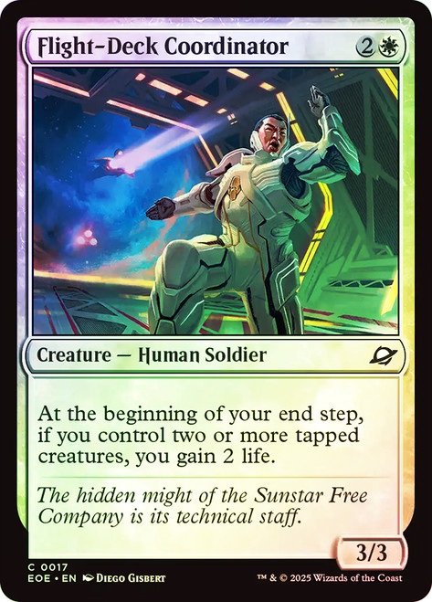 Flight-Deck Coordinator\nEdge of Eternities\nSingle\nMagic The Gathering