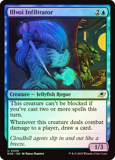 Illvoi Infiltrator\nEdge of Eternities\nSingle\nMagic The Gathering