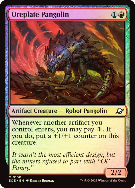 Oreplate Pangolin\nEdge of Eternities\nSingle\nMagic The Gathering