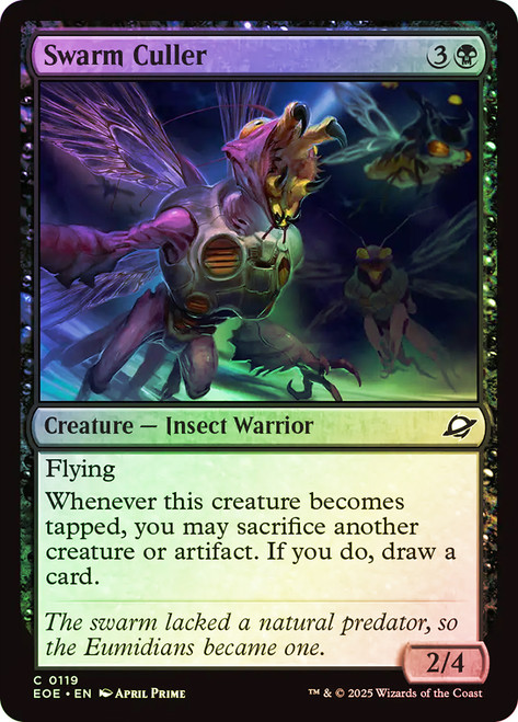Swarm Culler\nEdge of Eternities\nSingle\nMagic The Gathering
