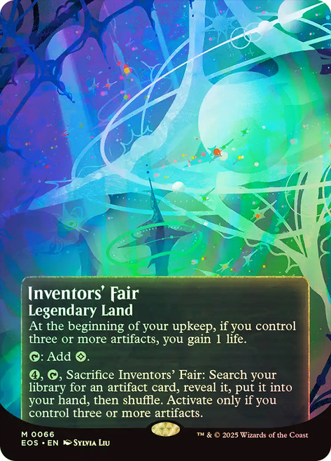 Inventors' Fair (#066) (Borderless)\nStellar Sights\nSingle\nMagic The Gathering