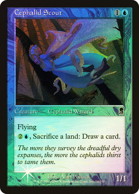 Cephalid Scout\nOdyssey\nSingle\nMagic The Gathering