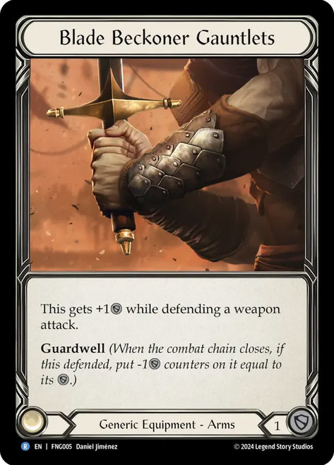 Blade Beckoner Gauntlets
Fang Blitz Deck
Single
Flesh and Blood