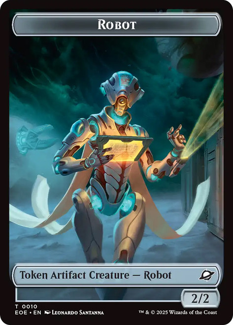 {Robot Token} // {Sliver Token}\nEdge of Eternities\nSingle\nMagic The Gathering