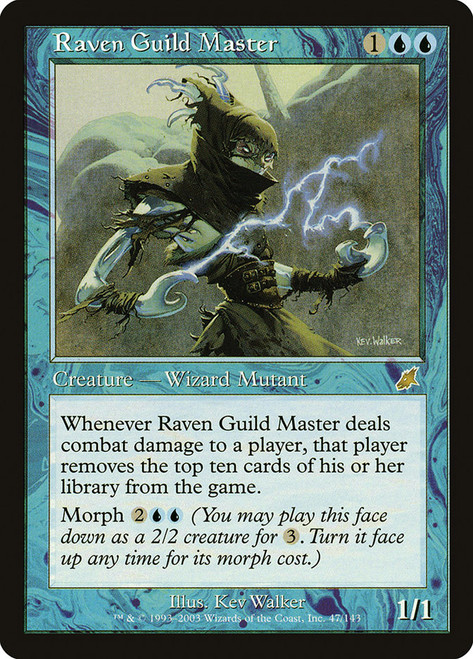 Raven Guild Master\nScourge\nSingle\nMagic The Gathering