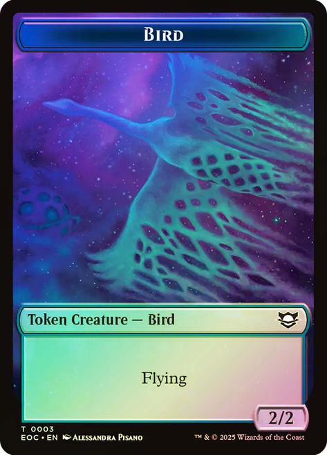 {Bird Token} // {Pest Token}\nEdge of Eternities Commander\nSingle\nMagic The Gathering