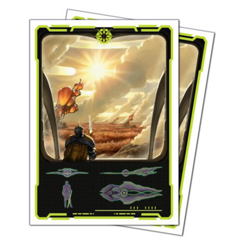Ultra Pro Magic Apex Sleeves - Edge of Eternities - Kavaron