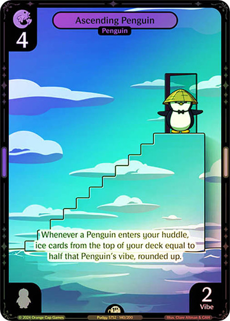 Ascending Penguin
Enter the Huddle
Single
Vibes