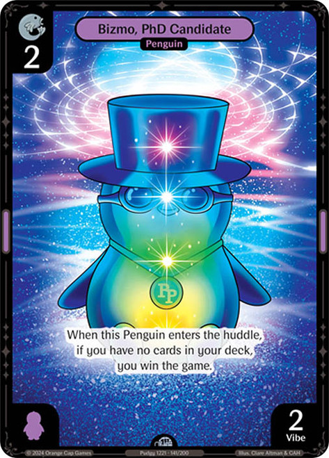 Bizmo, PhD Candidate
Enter the Huddle
Single
Vibes