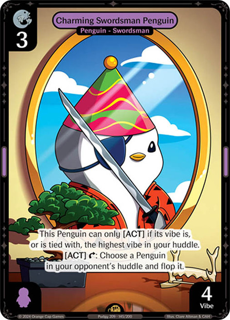 Charming Swordsman Penguin
Enter the Huddle
Single
Vibes