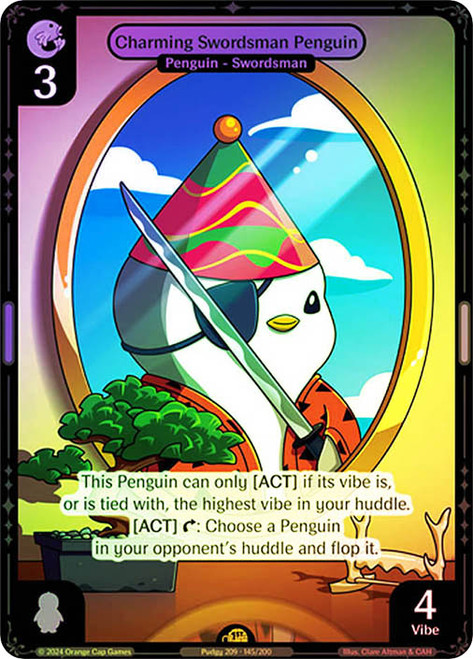 Charming Swordsman Penguin
Enter the Huddle
Single
Vibes
