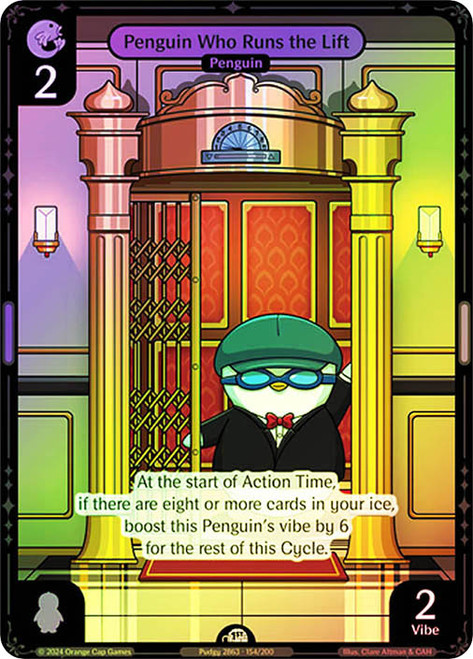 Penguin Who Runs the Lift
Enter the Huddle
Single
Vibes