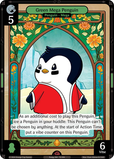 Green Mega Penguin
Enter the Huddle
Single
Vibes