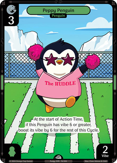Peppy Penguin
Enter the Huddle
Single
Vibes