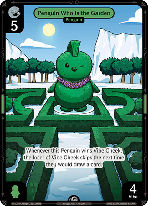 Penguin Who Is the Garden
Enter the Huddle
Single
Vibes