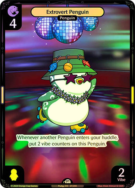 Extrovert Penguin
Enter the Huddle
Single
Vibes