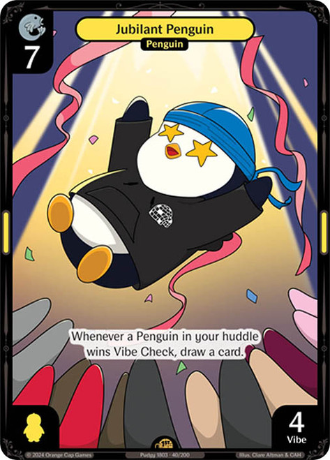 Jubilant Penguin
Enter the Huddle
Single
Vibes