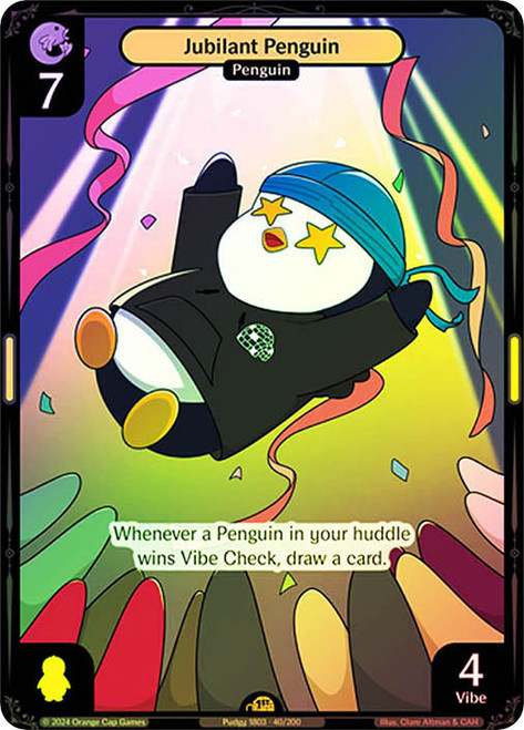 Jubilant Penguin
Enter the Huddle
Single
Vibes