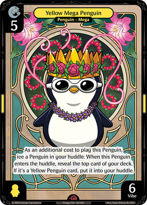 Yellow Mega Penguin
Enter the Huddle
Single
Vibes