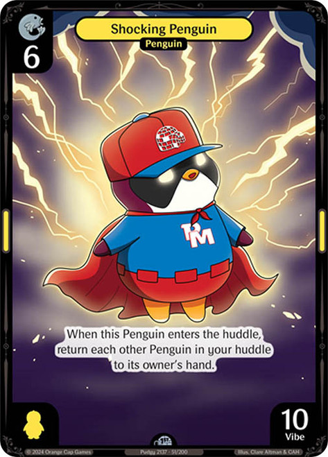 Shocking Penguin
Enter the Huddle
Single
Vibes