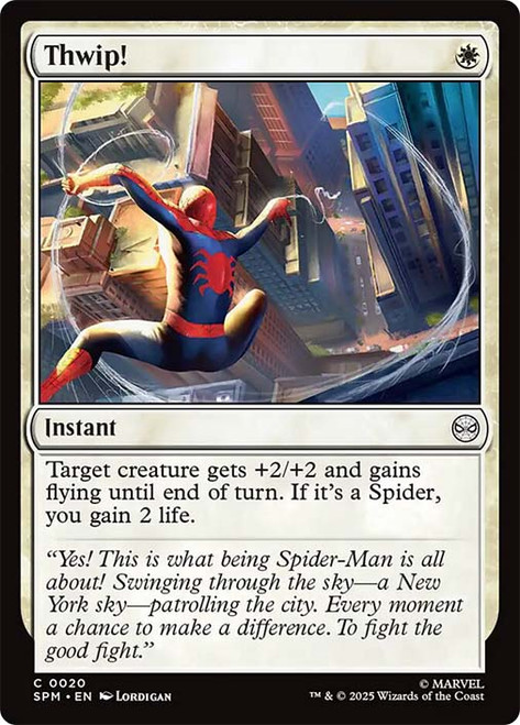 Thwip!\nMarvel's Spider-Man\nSingle\nMagic The Gathering