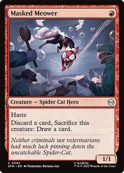 Masked Meower\nMarvel's Spider-Man\nSingle\nMagic The Gathering