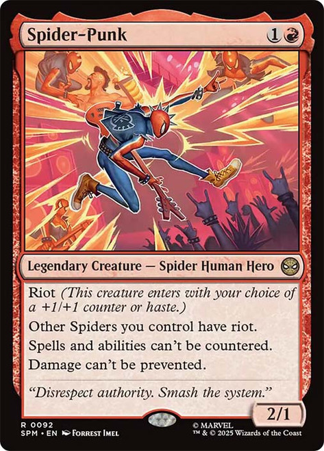 Spider-Punk\nMarvel's Spider-Man\nSingle\nMagic The Gathering