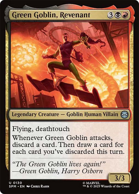 Green Goblin, Revenant\nMarvel's Spider-Man\nSingle\nMagic The Gathering