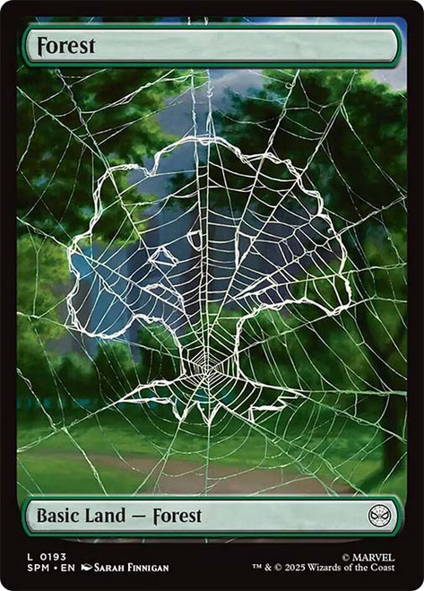 Forest (#193) (Full Art)\nMarvel's Spider-Man\nSingle\nMagic The Gathering