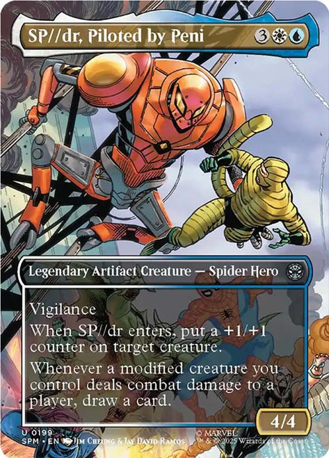 SP//dr, Piloted by Peni (Borderless)\nMarvel's Spider-Man - Variants\nSingle\nMagic The Gathering