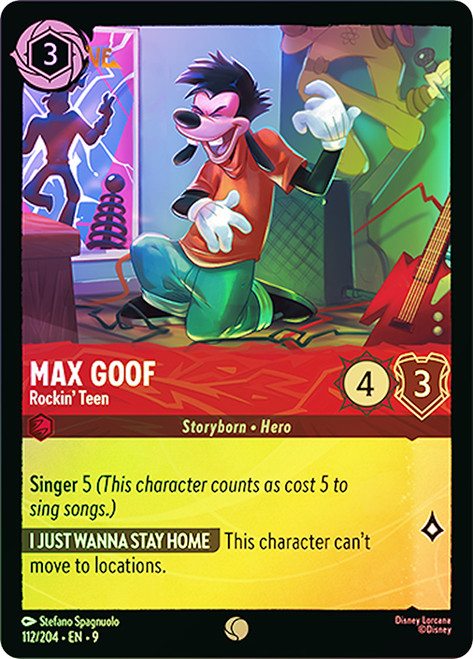 Max Goof - Rockin' Teen
Fabled
Single
Lorcana