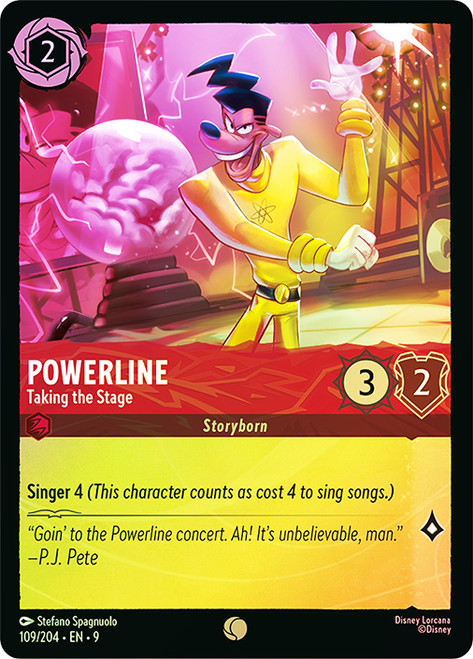 Powerline - Taking the Stage
Fabled
Single
Lorcana