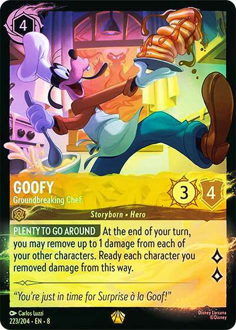 Goofy - Groundbreaking Chef (#223)
Reign of Jafar
Single
Lorcana