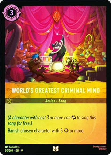 World's Greatest Criminal Mind
Fabled
Single
Lorcana