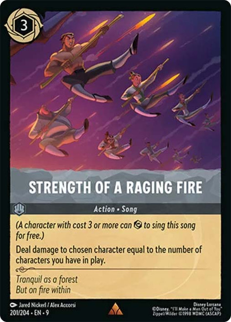 Strength of a Raging Fire
Fabled
Single
Lorcana
