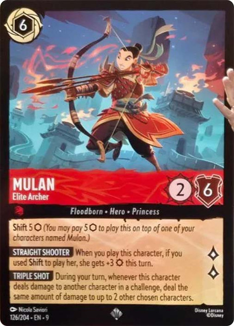 Mulan - Elite Archer
Fabled
Single
Lorcana