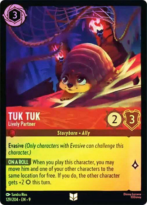 Tuk Tuk - Lively Partner
Fabled
Single
Lorcana
