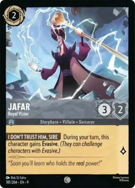 Jafar - Royal Vizier
Fabled
Single
Lorcana