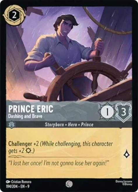 Prince Eric - Dashing and Brave
Fabled
Single
Lorcana