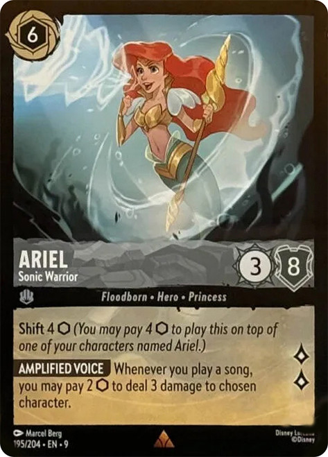 Ariel - Sonic Warrior
Fabled
Single
Lorcana